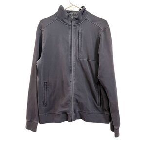 VRST Blue Gray Full Zip Cardigan Sweatshirt Top   Mens Size Medium